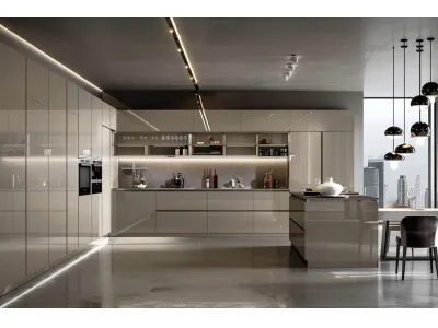 Metallic Acrylic Cabinets
