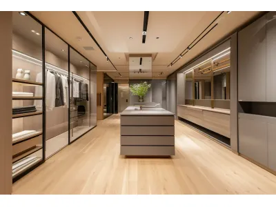 Matte Acrylic Wardrobes