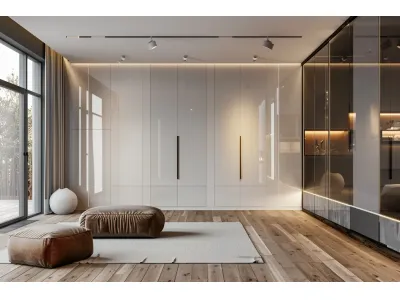 Two Tone Acrylic Wardrobes