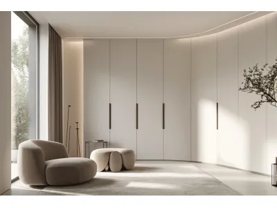 Hinged Door Corner Wardrobes