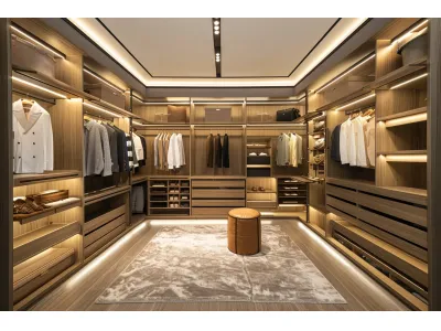 U Shaped Corner Wardrobes