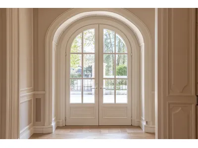 Arched French Doors