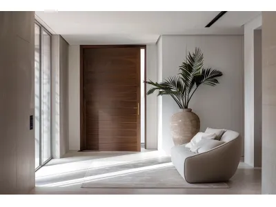 Wood Veneer Hinged Doors
