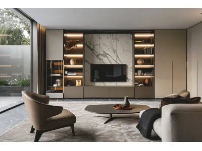 Mixed Open & Closed Storage