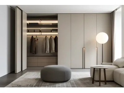 Neutral Tone Lacquer Wardrobes