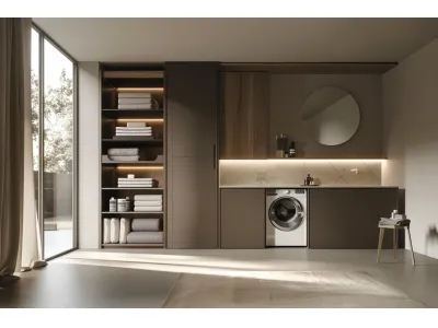 Laundry & Storage Combo