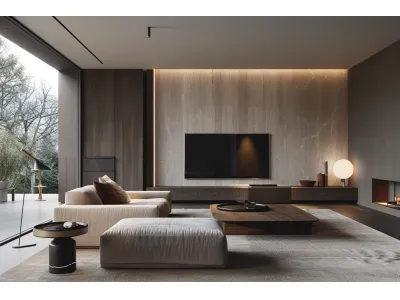 Integrated TV Panels