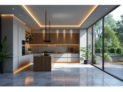 Two Tone Melamine Cabinets