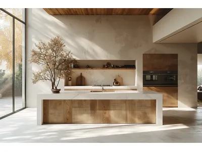 Two Tone Minimalist Cabinets