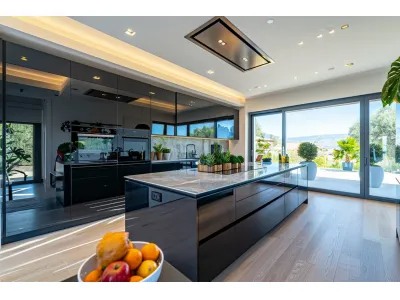High Gloss European Cabinets