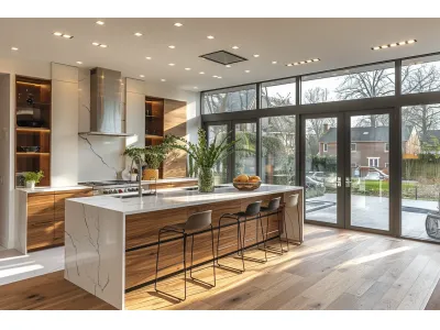 Wood Veneer European Cabinets