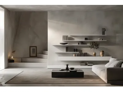 Floating Modular Shelves