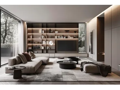 Open Modular Shelves