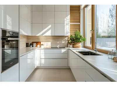 High Gloss PVC Cabinets