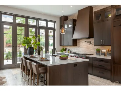 Dark Tone Shaker Cabinets