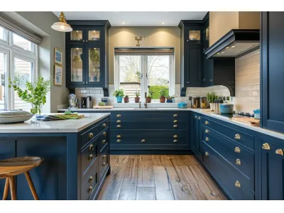Painted Shaker Cabinets