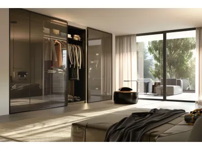 High Gloss Sliding Door Wardrobes