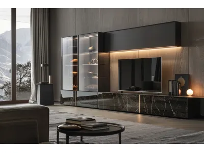 Glass Front Media Units