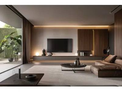 Wall Mounted Media Walls