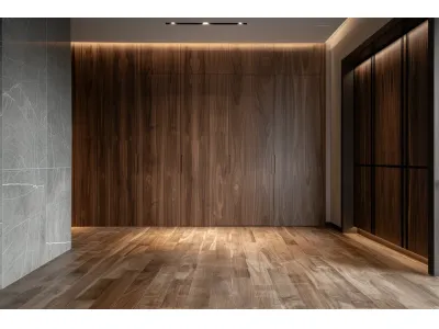 Walnut Veneer Wardrobes